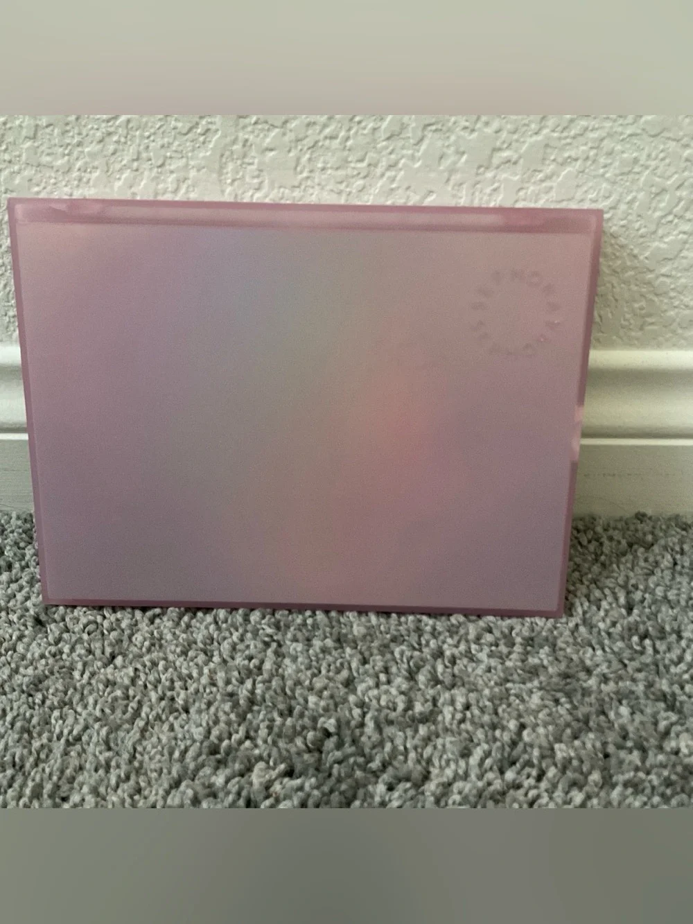 Sephora Metallic Silver Eyeshadow Palette Backing